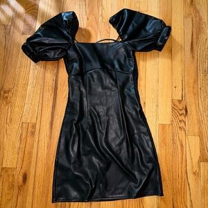 H&M Leather Dress
